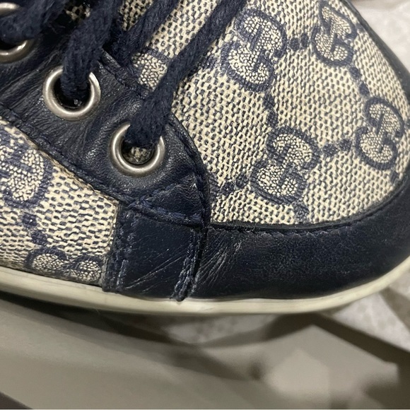 Authentic Gucci Tessuto GG Supreme Beige/Blue - Picture 7 of 9